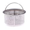 Panier-filtre en acier inoxydable avec poignée Maille filtrante à déchets Outils de cuisine Bouchon passoire d'évier de cuisine Couvercle de bonde d'évier