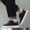 Fashion High-quality Men's Sneakers PU Leather Mens Flat Shoes Fashion Designer Walking Shoes Lace Up Men Shoes Lightweight Zapatillas