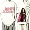 Janis Joplin For Fan Gift Tshirt Unisex Unisex Harajuku Oversized Unisex Short Sleeve Streetwear High Quality Couples High Quality