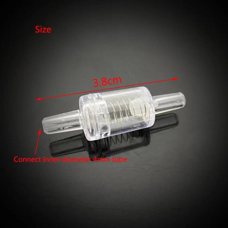 10/20/50pcs Aquarium Air Pump Check Valve One Way Non-Return Check Valve with Spring Aquarium Fish Tank Accessories Co2 System