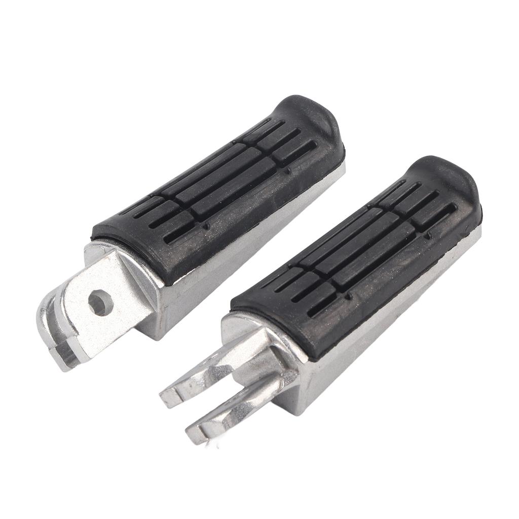 2 st Motorcykel Främre Fotpinne Fotstöd Metall Ersättning för FZ400 FZ600 FZS600 FZS1000