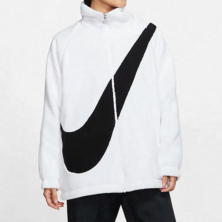 Nike Velvet Jackets Women's Stand Collar Thickened CI8938-100