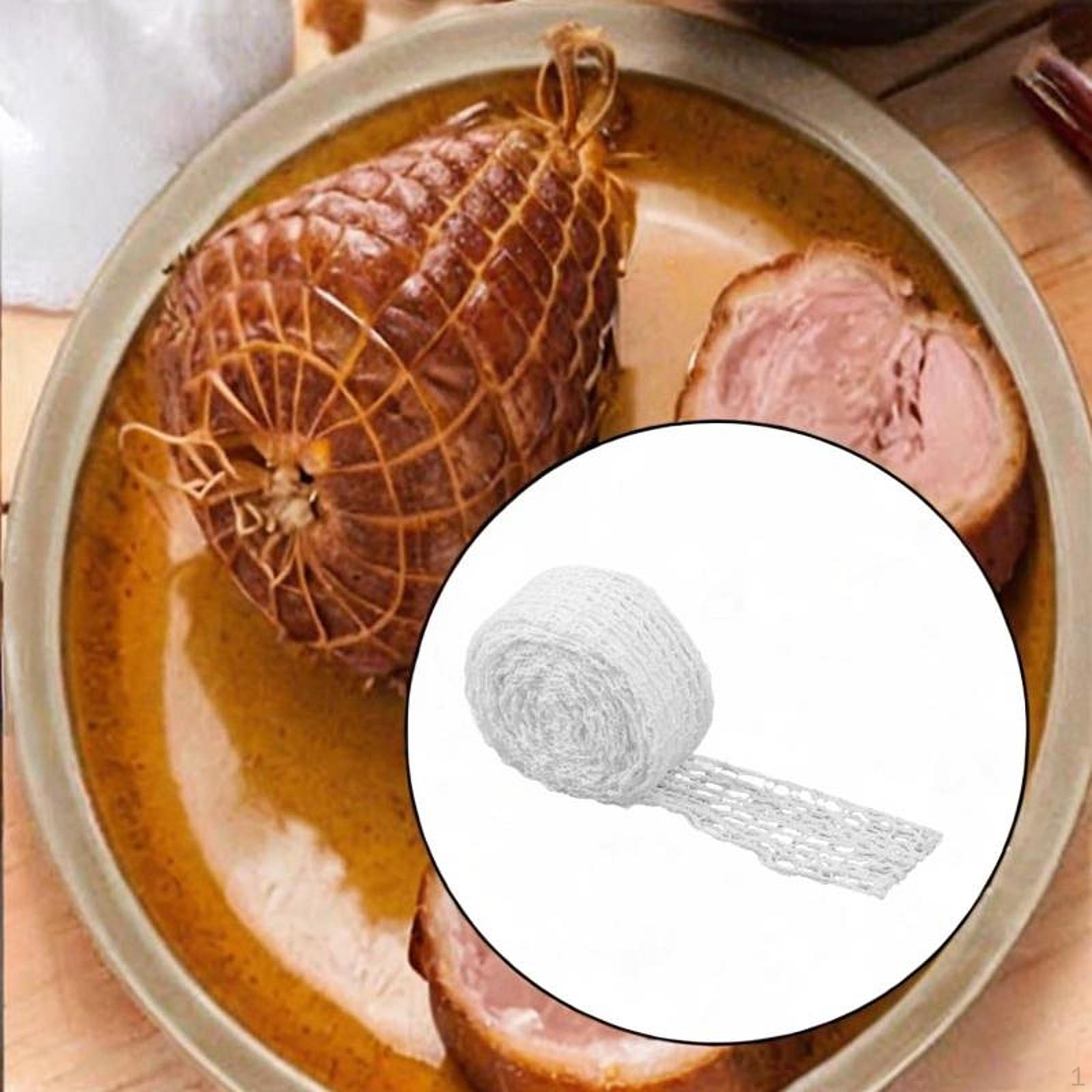 

Эластичная сетка для мяса в рулоне для приготовления колбас и птицы 5m
