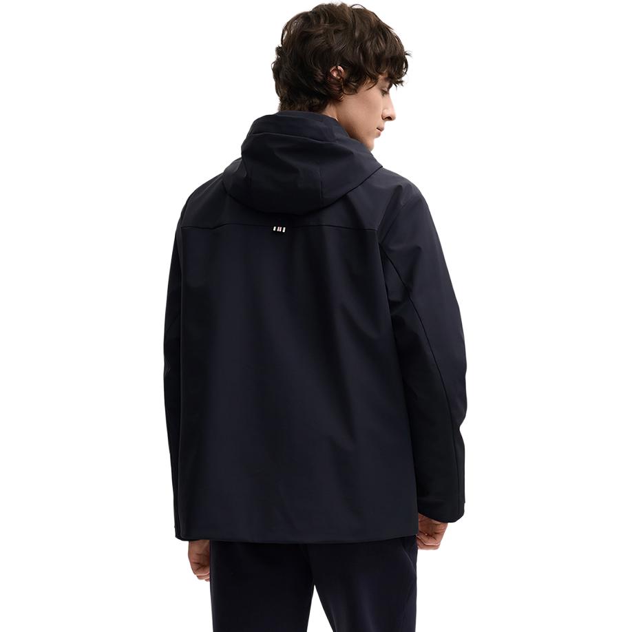 FILA Heritage Jackets Men's Legend Blue NV Hooded Fleece lined Other F11M548701F-NV