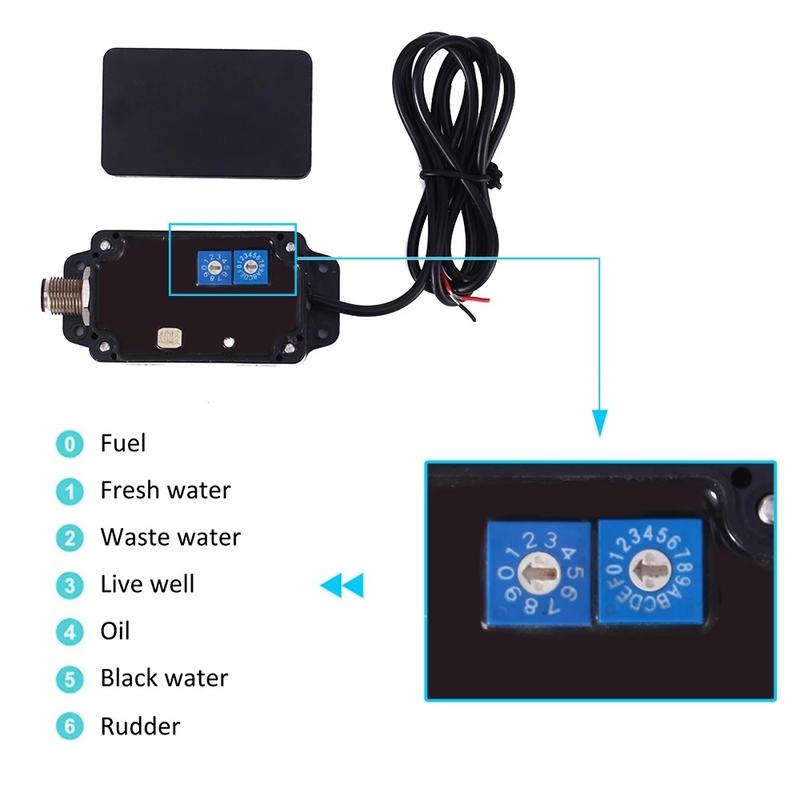 N60R-NMEA2000 Converters Fit For Boat Yacht Tank Gauge CX5001 NMEA 2000 Converters Marine Accessory Tool Boat Parts