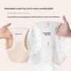 Large Size Women's New Spring and Summer Style Cotton Rustic Print Extended Crotch Non Trace Breathable High Waist Briefs