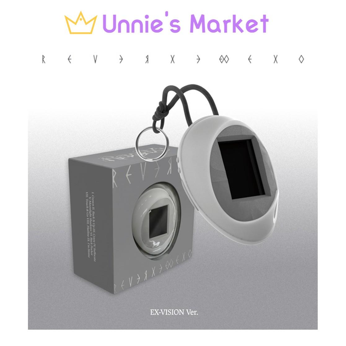 (EX-VISION Версия) EXO [REVERXE] 8-й альбом + Бесплатный подарок 1EA