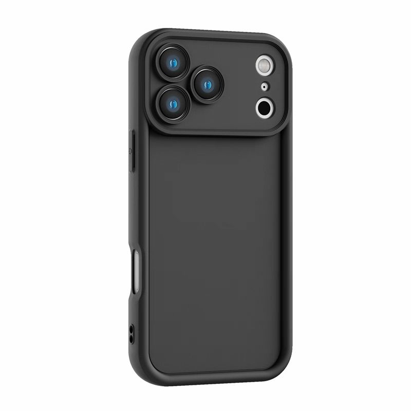 Solid Color Sky Eye Staircase Simple Soft Case For iPhone 16 15 14 13 12 17 Pro Max 14 Plus 17 Air Silicone Shockproof Y2K Cover
