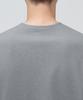 Musinsa Standard Ponte Crew Neck Long Sleeve T-Shirt [Melange Gray]