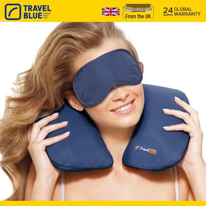 Inflatable Travel U-Shaped Pillow Set