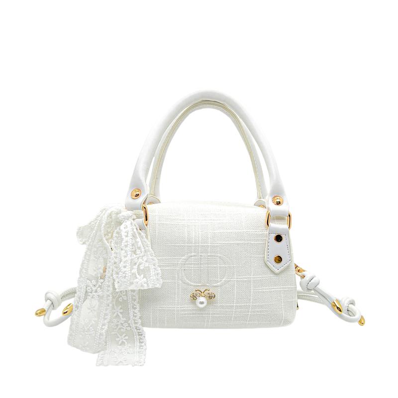

DIOR Bag [Customized Cosmetic Bag] Bai Xue Fanghua Niche High-End Sense Versatile Classic Trendy Retro Simple Fashion Polyester Fiber Portable Single белый