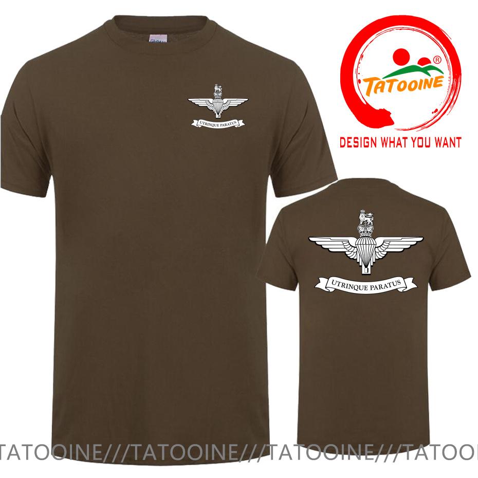 British Army Para Tshirt Uk Military Army Logo Of The Parachute Regiunisext Paratrooper Airborne T Shirt Unisex Plus Size S6xl Shirt