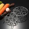 Multifunction Stackable Kitchen Heat Resistant Egg Steamer Rack Trivet Stand Holder Steaming Tray