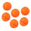 6 Stück Oranger Farbe Schläger Vibrationsdämpfer Silikon Tennis Dämpfer Tennisspiel