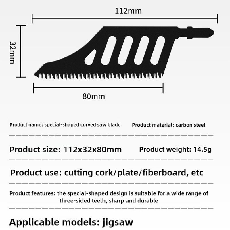 Stichsägeblatt Extra Lang Schwerlast Laubsägeblätter T-Schaft Fein Grob Verzahnt für Holz Aluminium Enge Räume