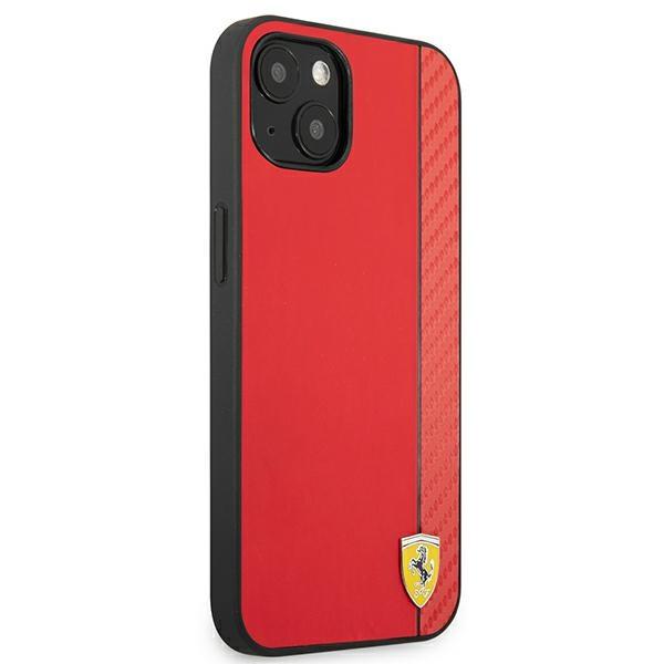 Ferrari Fesaxhcp13Sre Iphone 13 Mini5,4 Czerwony/Red Hardcase On Track Carbon Stripe