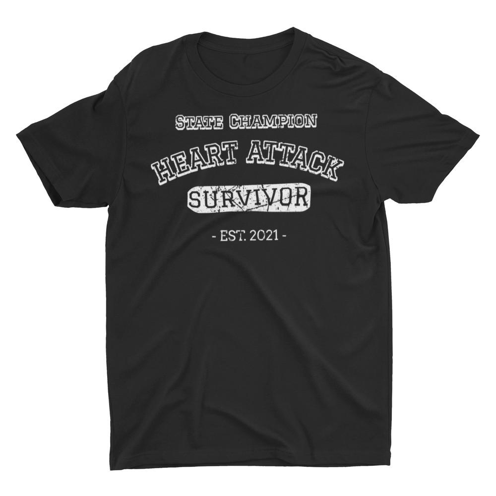 State Champion Heart Attack Survivor 2021 Unisex Classic T-Shirt Unisex T-Shirt XXXL