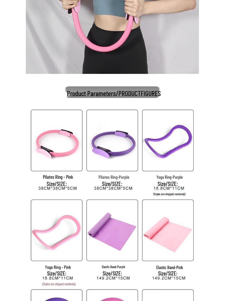 Free Shipping: Magic Circle Pilates Ring for Beginner Fitness and Pelvic Floor Muscle Training