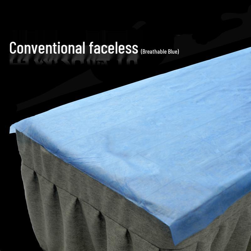 100 Disposable Waterproof Oil-Proof Bed Sheets with Hole for Spa, Beauty Salon, or Massage Table
