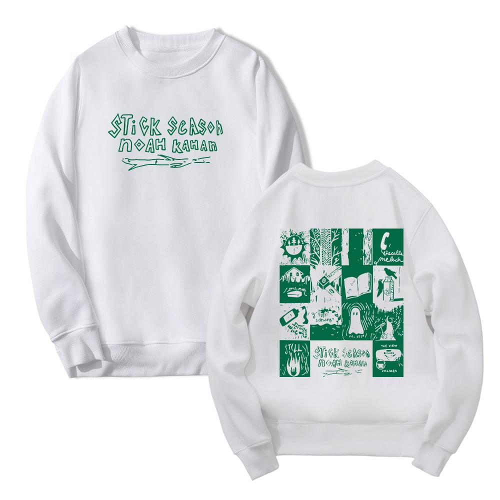 NOAH KAHAN Stick Season 2023 World Tour Oversized Hoodie Women Unisex Long Sleeve Pullover Crewneck Sweatshirt Casual Tracksuit