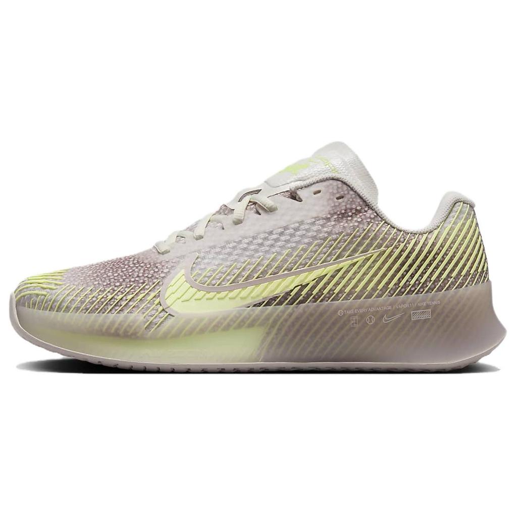New Nike Court Air Zoom Vapor 11 Premium Hc Phantom Platinum Violet Barely Volt Women's FQ3169-001