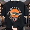 Vintage Women's Funny Ironic Humor TRUST NO ONE Graphic T Shirt Men Tee Summer Oversize Casual Streetwear Top Novelty