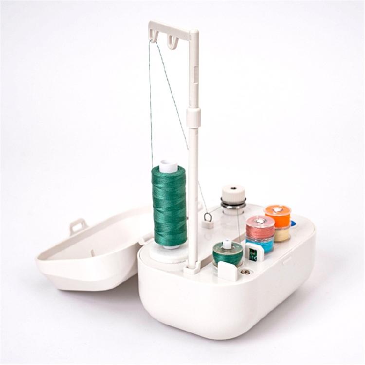 Electric Bobbin Winder White Bobbin Winder Sewings Winding Tool Electric Spool Winding Machine for Household