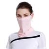 Ice Silk Sunscreen Mask Women Summer Anti-Uv Quick-Drying Face Cover Scarf Breathable Lady Neck Protection Hanging Ear Headband