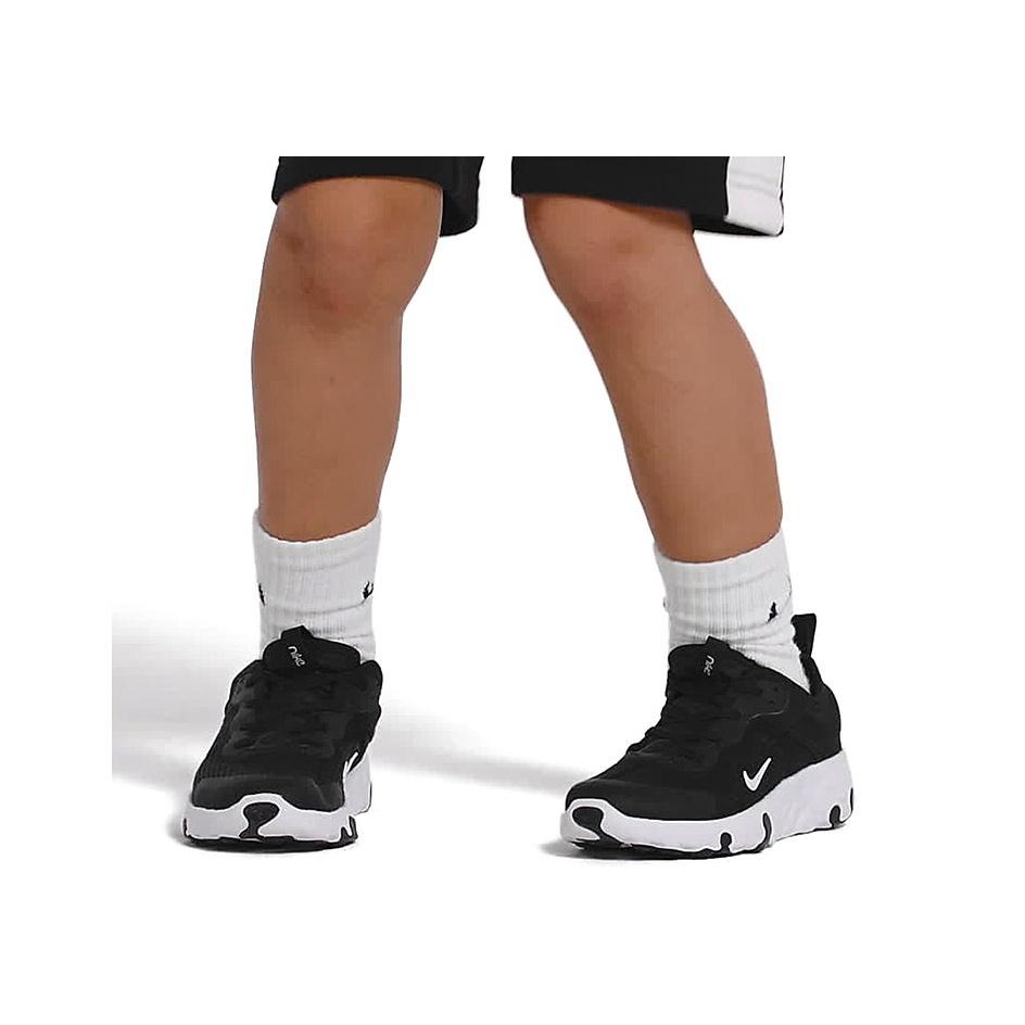 New Nike Renew Lucent Low-Top Kids' Running Shoes Black White Children Aged 3-7 Years Old CD6904-001