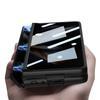 Szkło hartowane Anti Peep Zawias magnetyczny Odporny na wstrząsy pancerz Twardy futerał na telefon do Samsung Galaxy Z Fold 4 Etui z podpórką