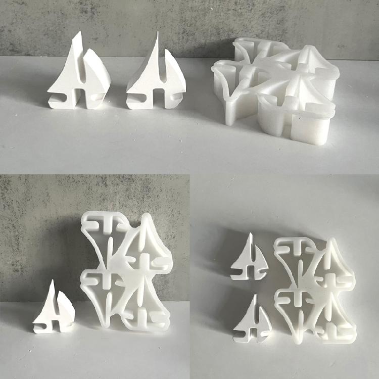 Hausform Gussformen Silikonform Stern Haus Kerzenformen Backformen