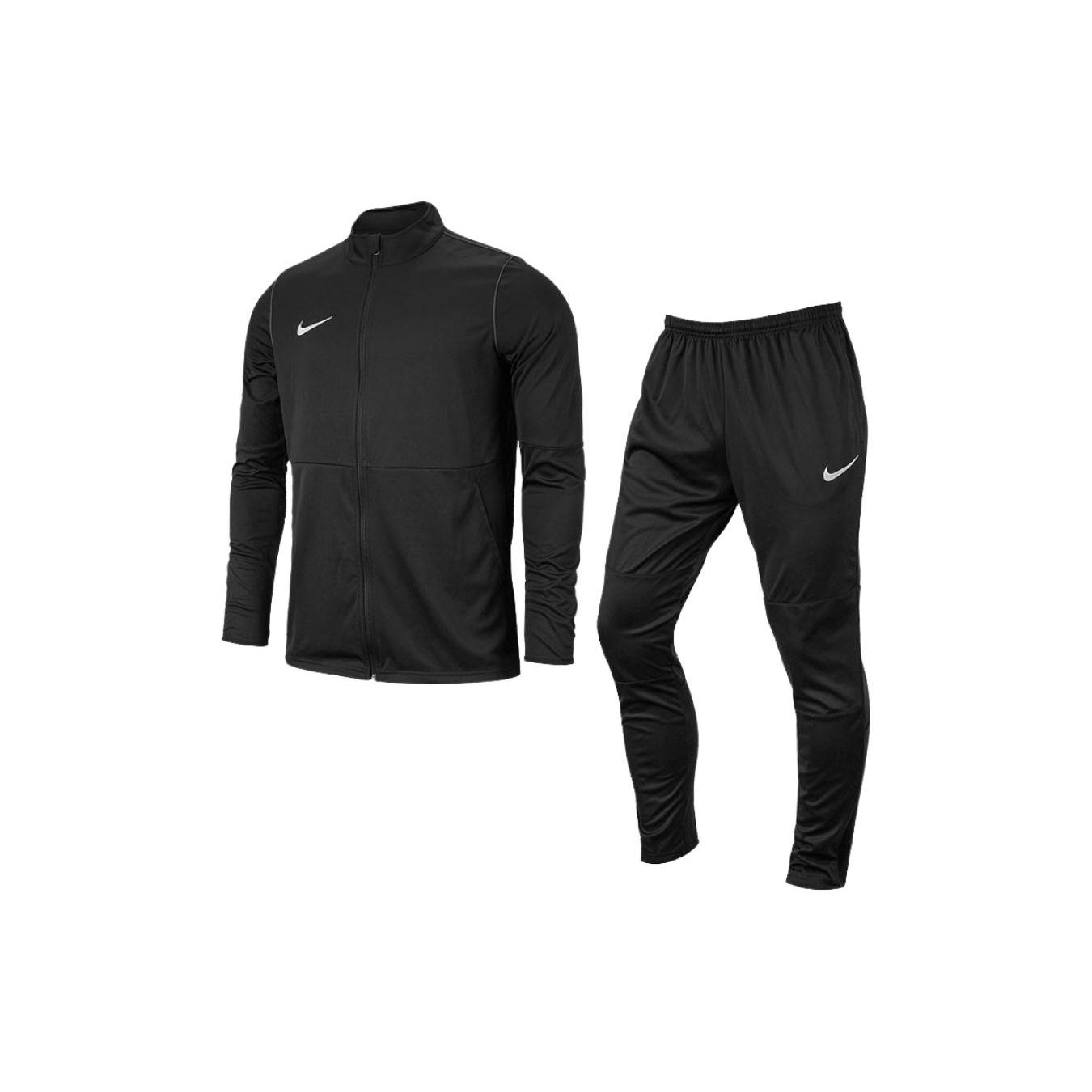 

Топ Nike с длинным рукавом на молнии и прямые брюки с эластичной резинкой на талии, повседневный спортивный костюм, спортивная одежда унисекс, черный BV6887-010 XL