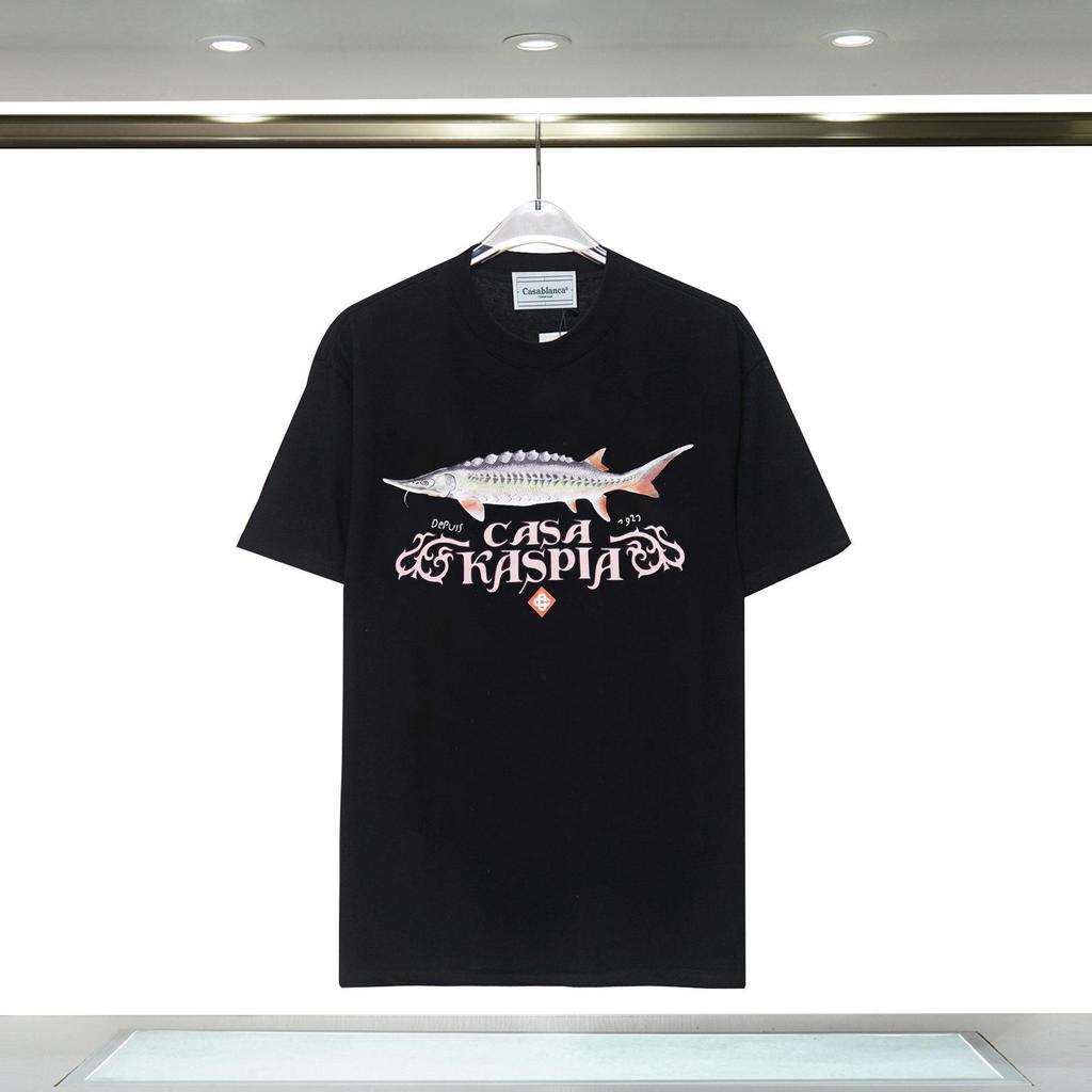 Thickened Cotton Graphic Tee Summer New Print Design Soft Comfortable Short Sleeve Casual Tops For Unisex