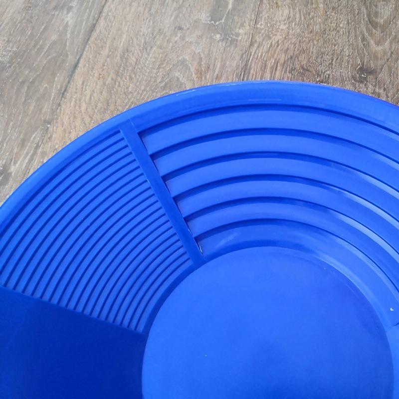 New Plastic Gold Pan Basin Nugget Mining Pan Dredging Prospecting River Tool Wash Gold Panning Equipment