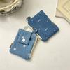 3 High-value Denim Card Bag, Multi-card Position, Small Card Cover, Large-capacity Document, Bank Card Protective Cover.
