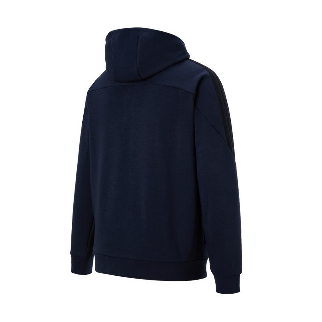 Adidas Three Stripe Hooded Zip Long Sleeve Jacket Men jackets KQ7853