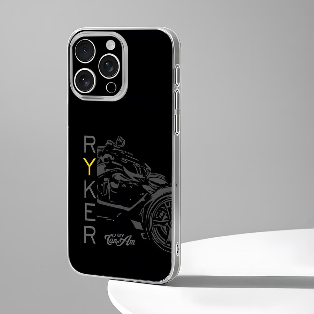 Can Am Can-am Team Phone Case New For IPhone 16 15 14 12 13 11 Pro Max Mini X XR XS Plus Black Silicone Transparent Cover