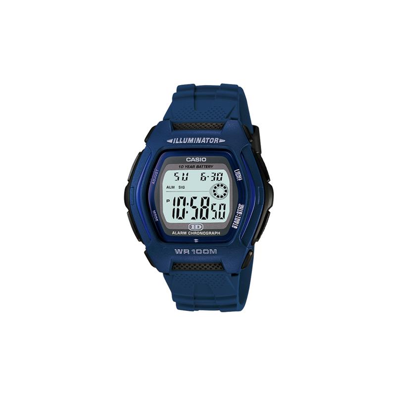 

Casio YOUTH series - silicone small square 100 meters waterproof quartz movement resin strap Japanese and Korean watch men s watch black HDD-600C-2A чёрный
