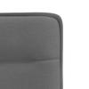 Dining Chairs 2 Pcs Dark Grey Fabric