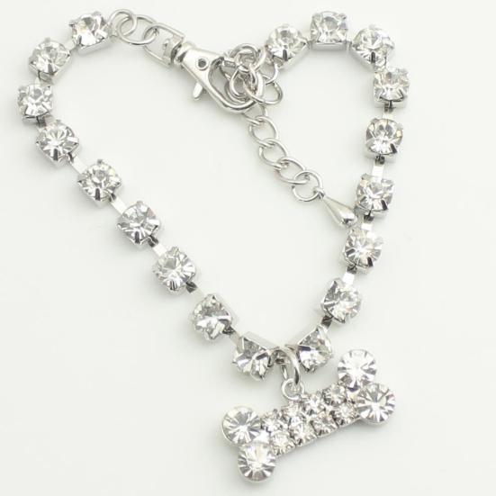 

Ожерелье с косточкой для собак S чистый