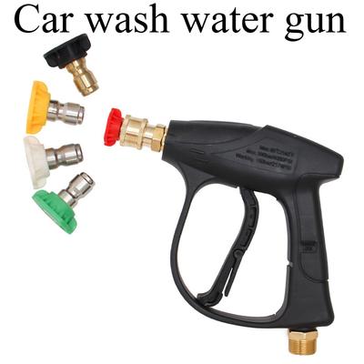 Multifunctionele Hogedrukspuit Waterpistool voor Auto Schoonmaken Slang Connector 14mm M22 Aansluiting 1/4inch Hogedruk Auto Wasgereedschap