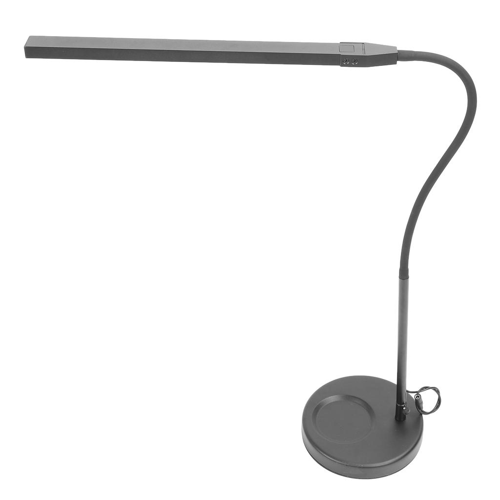 Smart Stepless Dimming LED Desk Lamp with Base and Clamp 3 Color Temperature 3000K-6000K Clip On Lig