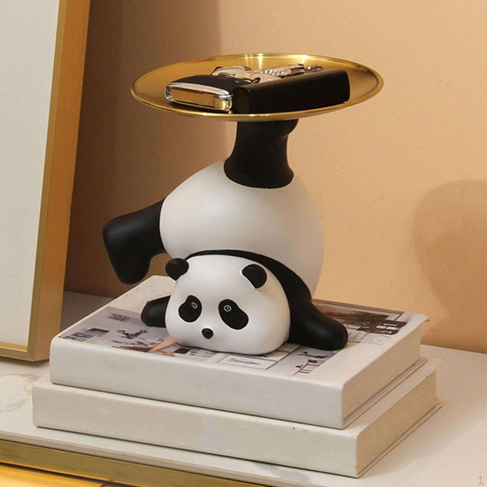 

Симпатичная скульптура-фигурка панды для организации и хранения стола Style A