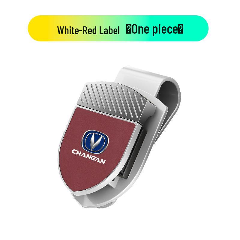 Changan Car Glasses Clip for CS75, EADO, PLUS, CS55, UNI-V/UNIK Sun Visor Sunglasses Holder