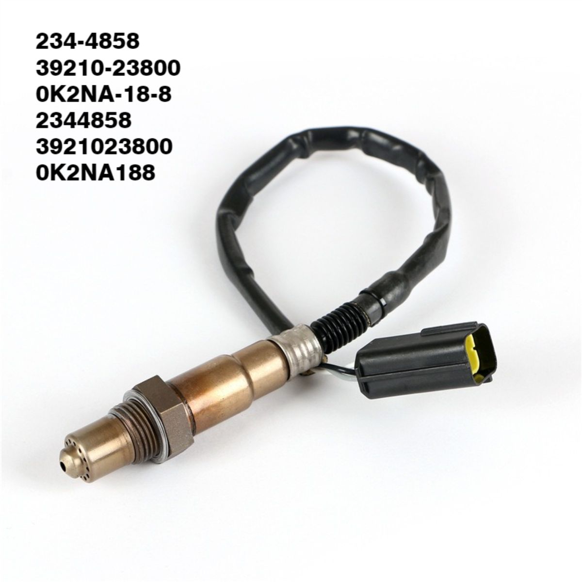 Кислородный датчик, общая длина 53 см, подходит для hyundai kia 234-4858 39210-23800 0k2na-18-8;2344858,3921023800,0k2na188