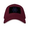 Sacred Geometry Blue Flower Of Life Baseball Cap Designer Hat Hat Unisex For The Sun Sunhat Hats For Women Unisexs