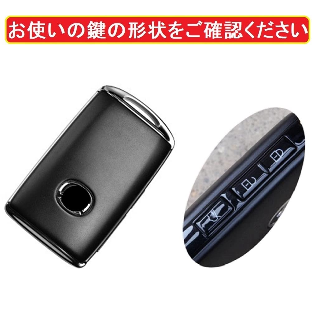 [ZANEKO] CX-60 Key Case Compatible with Mazda 3 CX-30 Smart Key Case MX-30 Mazda