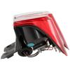 Tail Light Lamp Assembly For 2013-21 Nissan NV200 Left Side With Bulb 265553LM0A
