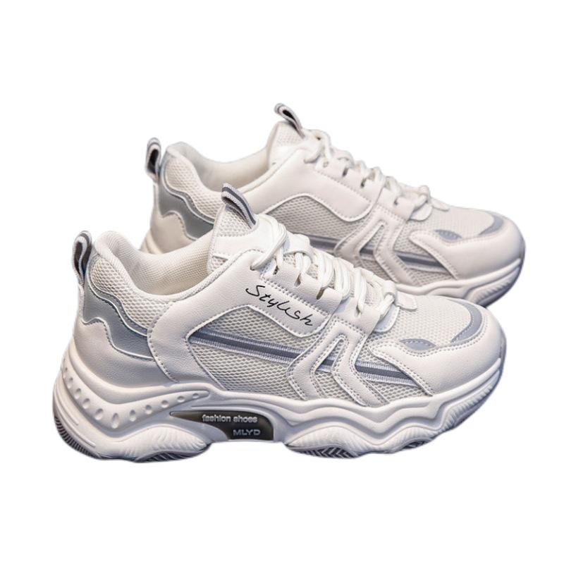 Women's Versatile Breathable Mesh Sports Shoes 2024 Spring and Summer New Style Fashion Korean Version Comfortable Casual Shoes