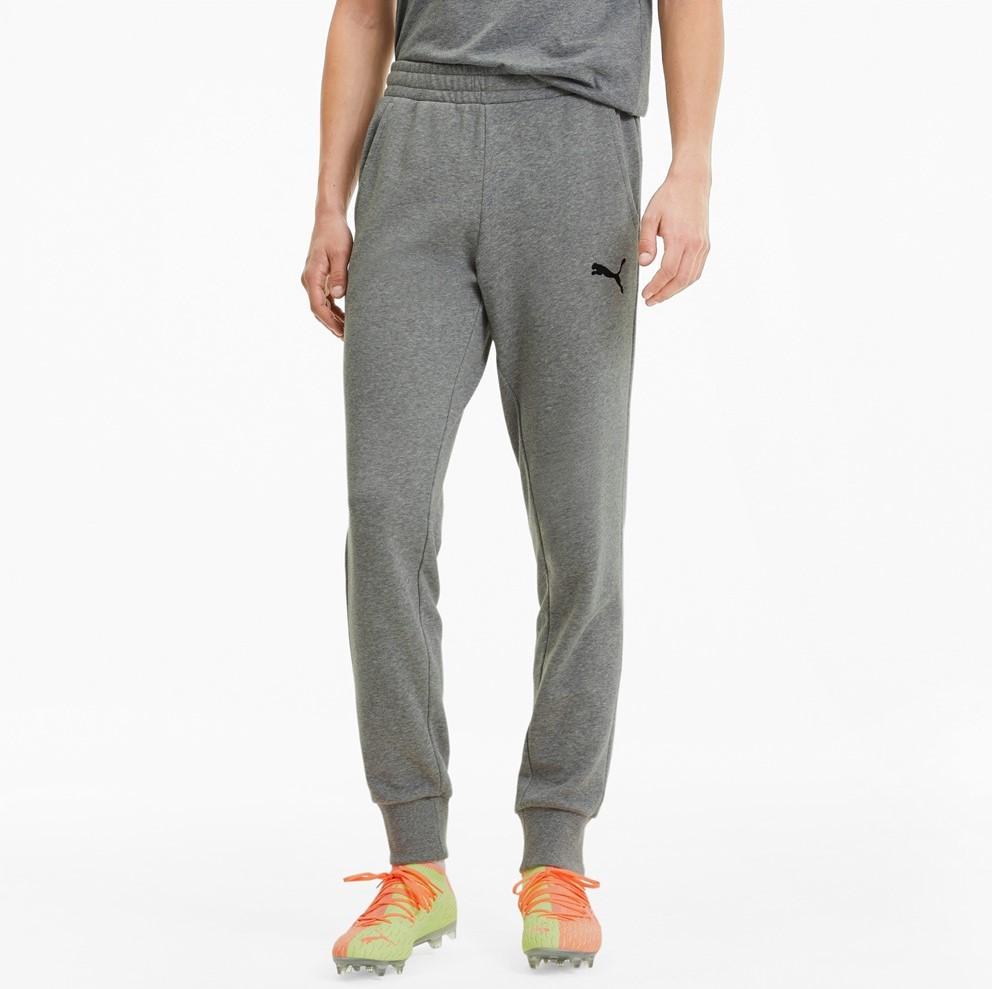 Puma Teamgoal 23 Casuals Pants Medium Gray Men-Heather 68% Cotton/ 32% Polyester [656582 33] Size 3XL